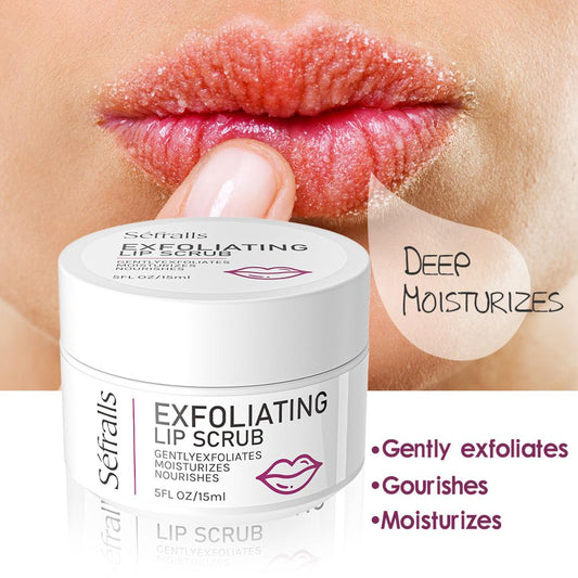 Séfralls Exfoliating Lip Scrub - Moisturizing & Nourishing (15ml)