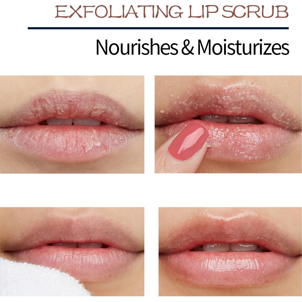Séfralls Exfoliating Lip Scrub - Moisturizing & Nourishing (15ml)